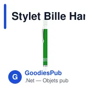 Stylet Bille Harkin - Miniature 11