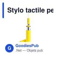 Stylo tactile personnalisable avec logo - Hasten - Miniature 6