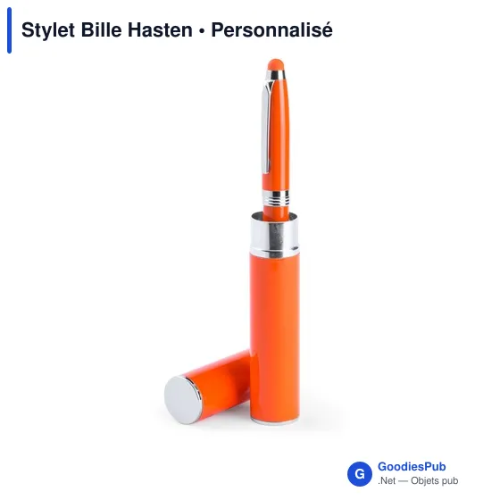 Stylo tactile personnalisable avec logo - Hasten - Image 7