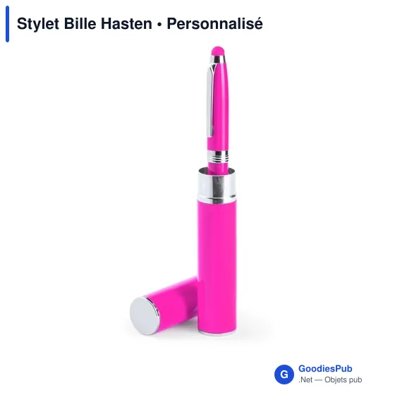 Stylo tactile personnalisable avec logo - Hasten - Image 9
