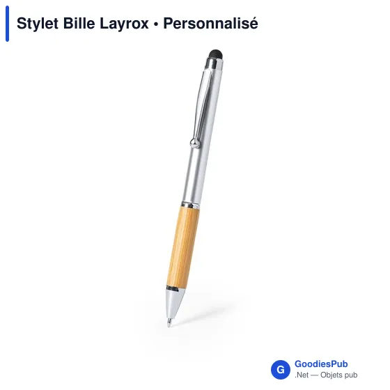 Stylo tactile personnalisable avec logo pour entreprises - Image 5