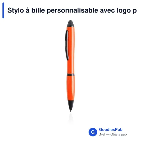Stylo à bille personnalisable avec logo pour entreprises