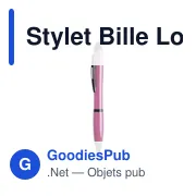 Stylo à bille personnalisable avec logo pour entreprises - Miniature 2