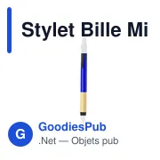 Stylet Bille Milok - Miniature 1