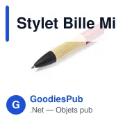 Stylet Bille Milok - Miniature 5