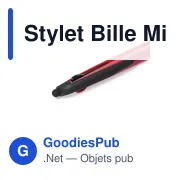 Stylet Bille Milok - Miniature 6