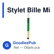 Stylet Bille Milok - Miniature 7