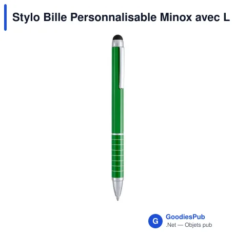 Stylo Bille Personnalisable Minox avec Logo - Accessoire B2B