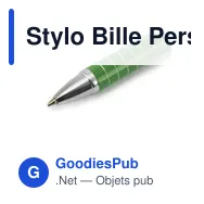 Stylo Bille Personnalisable Minox avec Logo - Accessoire B2B - Miniature 3
