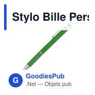 Stylo Bille Personnalisable Minox avec Logo - Accessoire B2B - Miniature 6