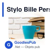 Stylo Bille Personnalisable Minox avec Logo - Accessoire B2B - Miniature 7