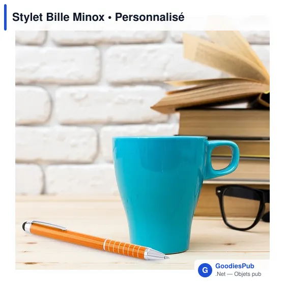 Stylo Bille Personnalisable Minox avec Logo - Accessoire B2B - Image 7