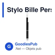 Stylo Bille Personnalisable Minox avec Logo - Accessoire B2B - Miniature 8
