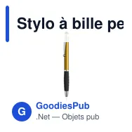 Stylo à bille personnalisable Sagur avec logo - Multifonction - Miniature 1