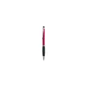 Variante rouge - Stylo à bille personnalisable Sagur avec logo - Multifonction