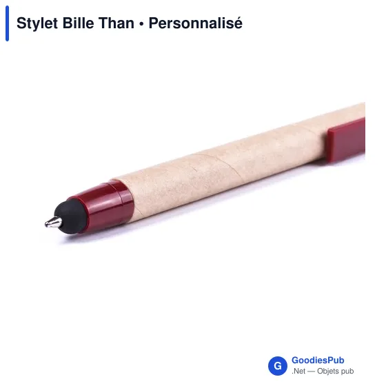 Stylo Bille Personnalisable Than avec Logo - Écriture Écologique - Image 3