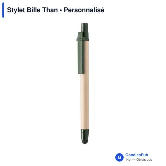 Stylo Bille Personnalisable Than avec Logo - Écriture Écologique - Image 6