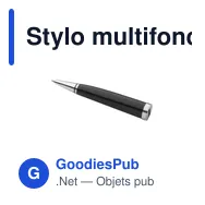 Stylo multifonction personnalisable avec logo - Antonio Miro - Miniature 6