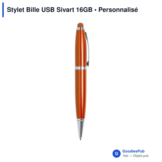 Stylet Bille USB Sivart 16GB - Image 7