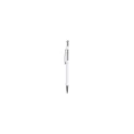 Variante argenté - Stylet Bille personnalisable Woner avec logo - Aluminium bleu