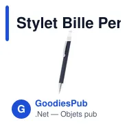 Stylet Bille Personnalisable Yarnox avec Logo en Aluminium Recyclé - Miniature 11