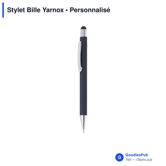 Stylet Bille Personnalisable Yarnox avec Logo en Aluminium Recyclé - Image 9