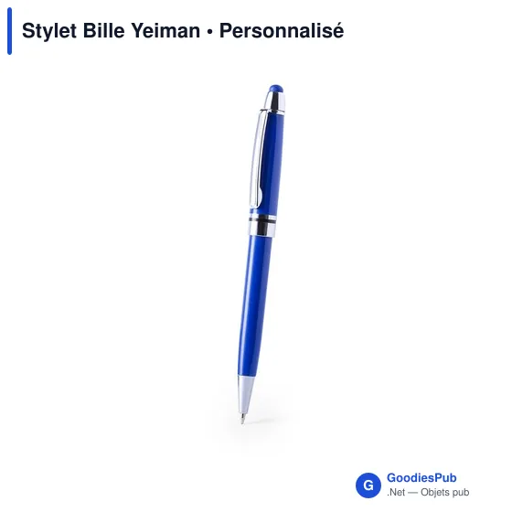 Stylo tactile personnalisable avec logo - Yeiman - Image 12