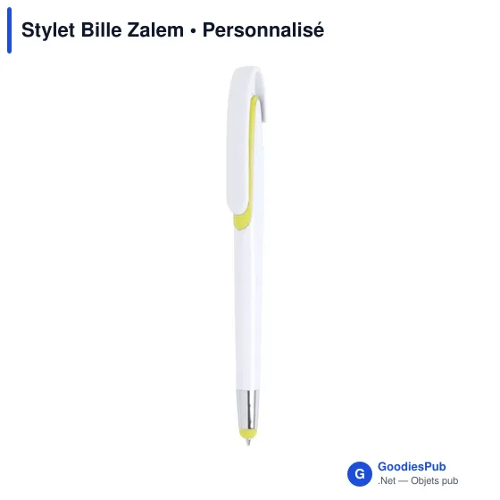 Stylo tactile personnalisable avec logo pour entreprises - Image 1
