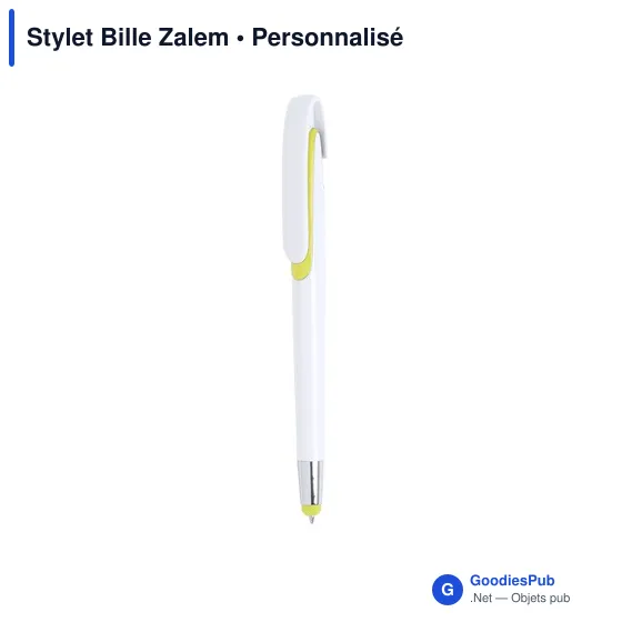 Stylo tactile personnalisable avec logo pour entreprises - Image 2