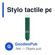 Stylo tactile personnalisable avec logo pour entreprises - Cirex - Miniature 1