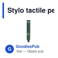 Stylo tactile personnalisable avec logo pour entreprises - Cirex - Miniature 2