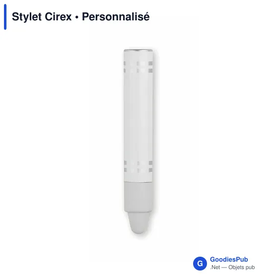 Stylo tactile personnalisable avec logo pour entreprises - Cirex - Image 4