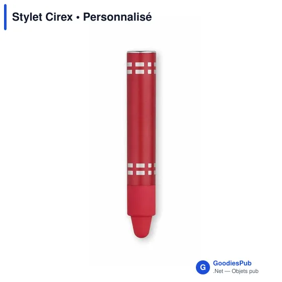 Stylo tactile personnalisable avec logo pour entreprises - Cirex - Image 7