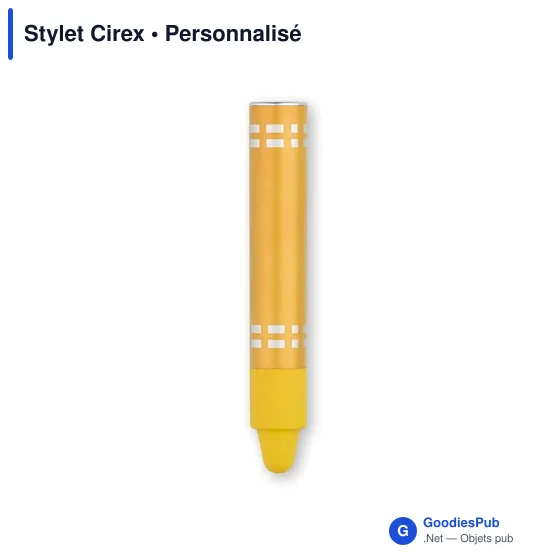 Stylo tactile personnalisable avec logo pour entreprises - Cirex - Image 10