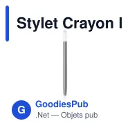Stylet Crayon Éternel Gosfor - Miniature 1