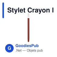 Stylet Crayon Éternel Gosfor - Miniature 9