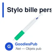 Stylo bille personnalisable 4 couleurs avec grip avec logo - Stylo 4 Couleurs Grip - Miniature 4