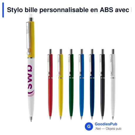 Stylo bille personnalisable en ABS avec logo - 925