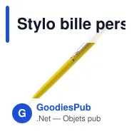 Stylo bille personnalisable en ABS avec logo - 925 - Miniature 3