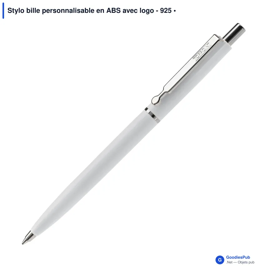 Stylo bille personnalisable en ABS avec logo - 925 - Image 4