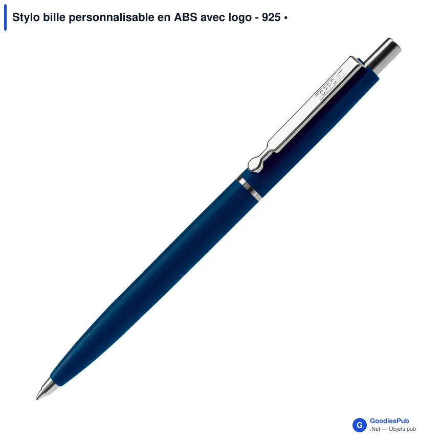 Stylo bille personnalisable en ABS avec logo - 925 - Image 7
