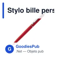 Stylo bille personnalisable en ABS avec logo - 925 - Miniature 8