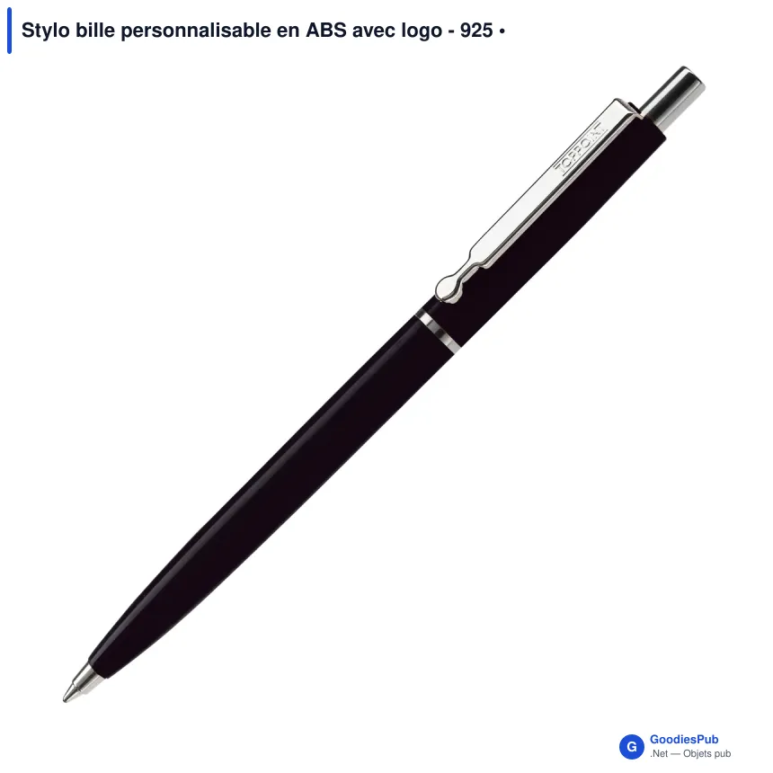 Stylo bille personnalisable en ABS avec logo - 925 - Image 9