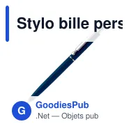 Stylo bille personnalisable en ABS avec logo - 925 DP - Miniature 2