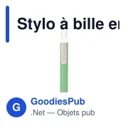 Stylo à bille personnalisable en carton recyclé avec logo - Deborah - Miniature 7