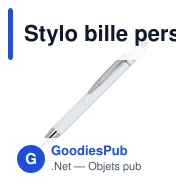 Stylo bille personnalisable à rotor en aluminium avec logo - Rotor - Miniature 4