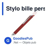Stylo bille personnalisable à rotor en aluminium avec logo - Rotor - Miniature 6