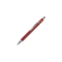 Variante Rouge foncé - Stylo bille personnalisable à rotor en aluminium avec logo - Rotor