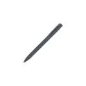 Variante Gris - Stylo bille personnalisable en aluminium soft touch Deluxe avec logo - Alicante