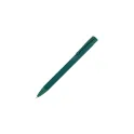 Variante Vert foncé - Stylo bille personnalisable en aluminium soft touch Deluxe avec logo - Alicante